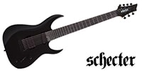 SCHECTER / Sunset-7 Triad Gloss Black