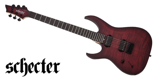 SCHECTER ( シェクター ) Sunset-6 Extreme LH Scarlet Burst 送料無料