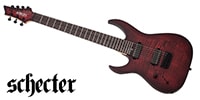 SCHECTER / Sunset-7 Extreme LH Scarlet Burst