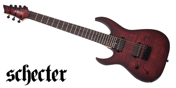 SCHECTER ( シェクター )  / Sunset-7 Extreme LH Scarlet Burst