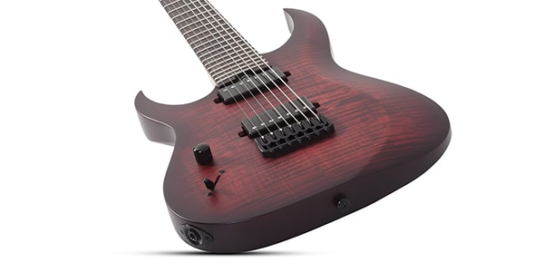 SCHECTER ( シェクター )  / Sunset-7 Extreme LH Scarlet Burst画像2
