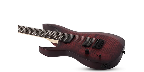 SCHECTER ( シェクター )  / Sunset-7 Extreme LH Scarlet Burst画像4