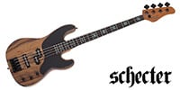 SCHECTER / MODEL-T 4 EXOTIC BLACK LIMBA