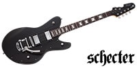 SCHECTER Robert Smith UltraCure Black Pearl