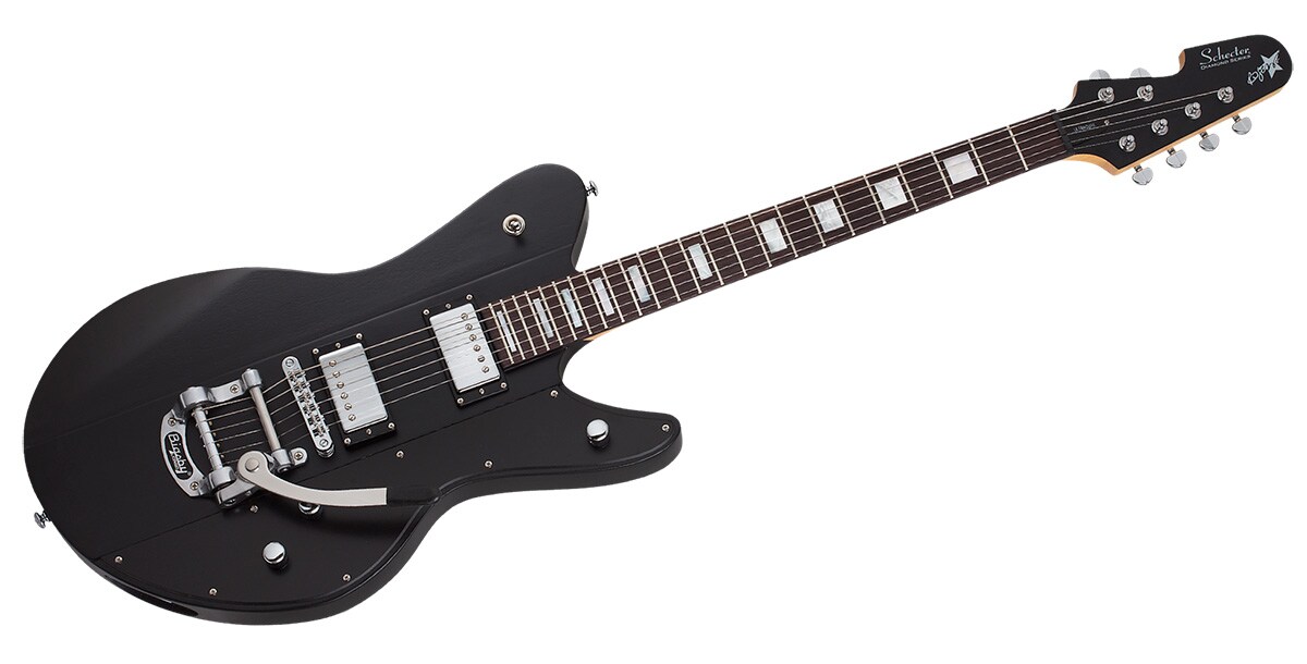 SCHECTER/Robert Smith UltraCure Black Pearl