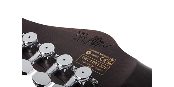 SCHECTER / Aaron Marshall AM-6 Arctic Jade Finish画像6