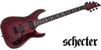 SCHECTER C-1 Apocalypse Red Reign