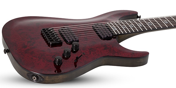 SCHECTER ( シェクター ) C-7 Apocalypse Red Reign 7弦ギター