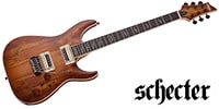 SCHECTER C-1 Exotic Spalted Maple SNVB