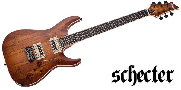  SCHECTER / C-1 Exotic Spalted Maple SNVB 