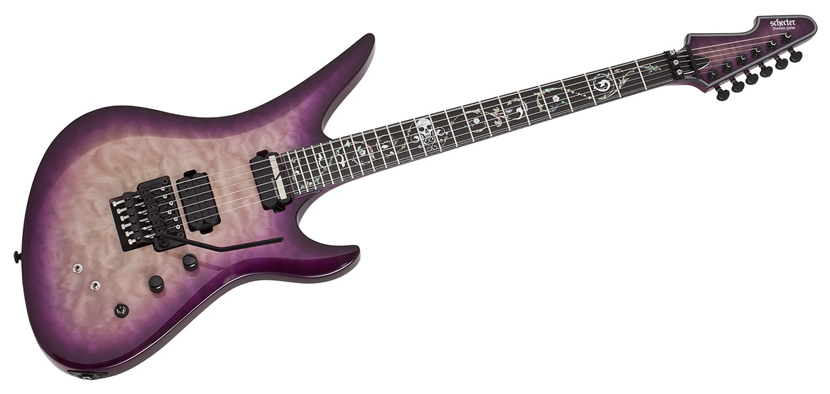 SCHECTER/Nikki Stringfield A-6 FR S Maiden Mist