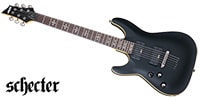 SCHECTER DEMON-6 LH SBK Active