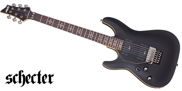 SCHECTER ( シェクター )  / DEMON-6 FR LH SBK Active