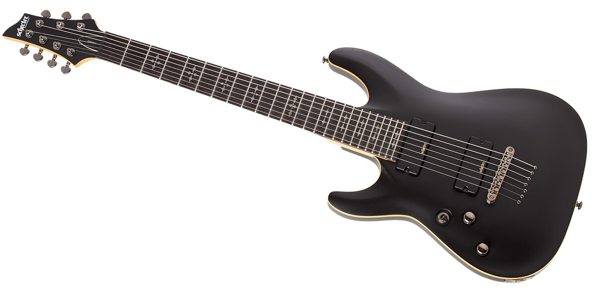 SCHECTER/DEMON-7 LH Satin Black