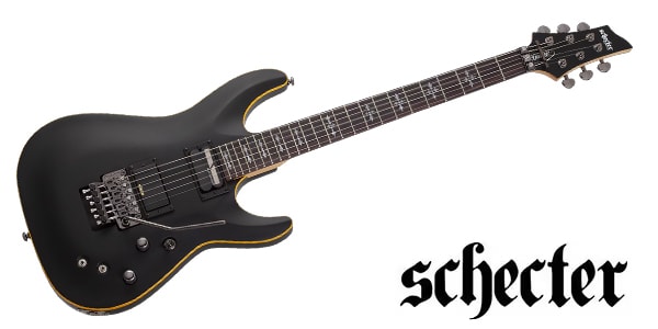 SCHECTER ( シェクター )  / Demon-6 FR-S Aged Black Satin