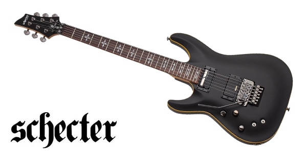 SCHECTER ( シェクター )  / Demon-6 FR-S LH Aged Black Satin