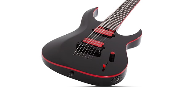 SCHECTER ( シェクター )  / Sunset-7 Red Dawn Gloss Black画像3
