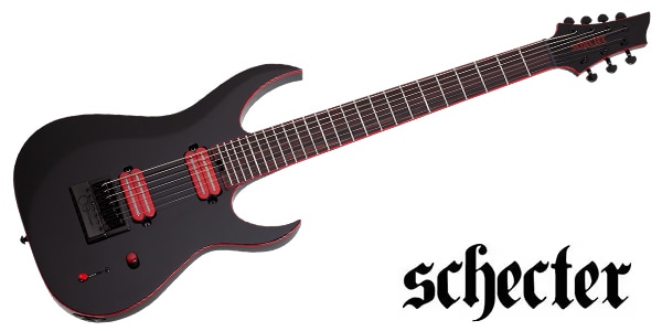 SCHECTER ( シェクター )  / Sunset-7 ET Red Dawn Gloss Black