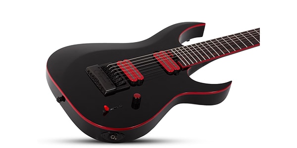 SCHECTER ( シェクター )  / Sunset-7 ET Red Dawn Gloss Black画像2