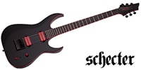 SCHECTER / Sunset-6 ET EX Red Dawn Gloss Black