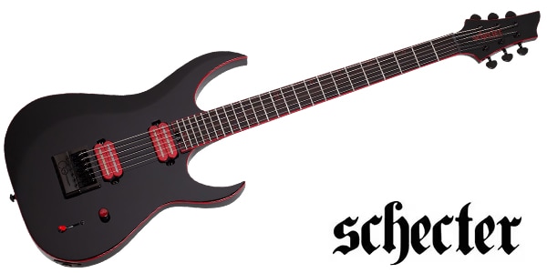 SCHECTER ( シェクター )  / Sunset-6 ET EX Red Dawn Gloss Black