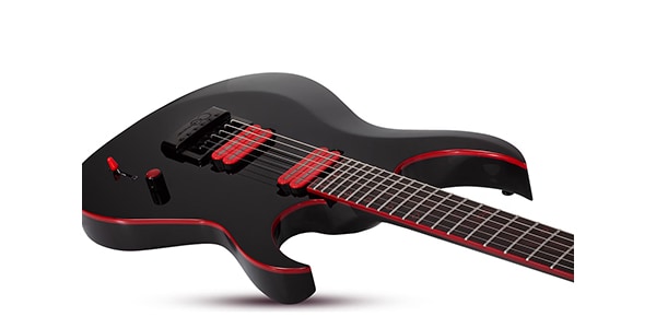 SCHECTER ( シェクター )  / Sunset-6 ET EX Red Dawn Gloss Black画像3