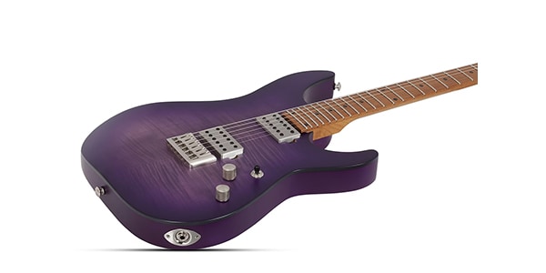 SCHECTER ( シェクター ) C-1 Standard Plus Transparent Purple Burst
