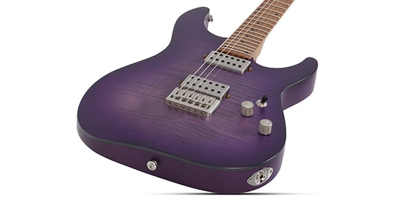 SCHECTER ( シェクター ) C-1 Standard Plus Transparent Purple Burst