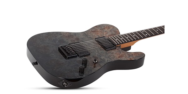 SCHECTER / PT Standard Black Fade Burst Burl画像2