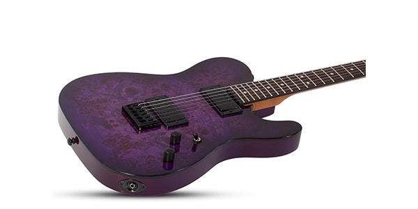 SCHECTER ( シェクター ) PT Standard Purple Burst Burl 送料無料