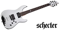 SCHECTER / C-1 Jerry Horton 25th Anniversary White