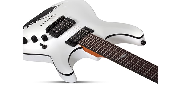 SCHECTER ( シェクター )  / C-1 Jerry Horton 25th Anniversary White画像4