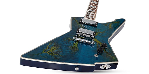 SCHECTER ( シェクター )  / E-1 Electro-Resin Transparent Blue画像2