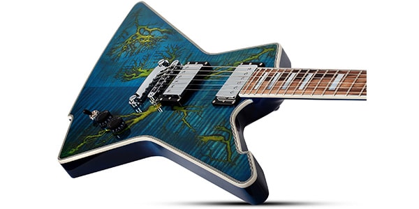 SCHECTER ( シェクター )  / E-1 Electro-Resin Transparent Blue画像4