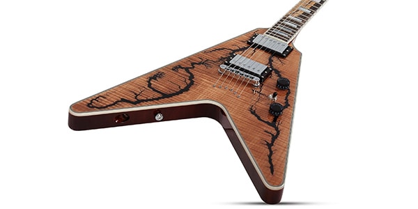 SCHECTER ( シェクター )  / V-1 Electro-Resin Gloss Natural画像2