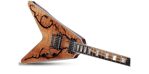 SCHECTER ( シェクター )  / V-1 Electro-Resin Gloss Natural画像4