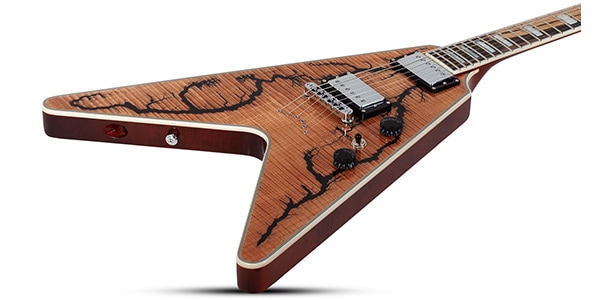 SCHECTER ( シェクター )  / V-1 Electro-Resin Gloss Natural画像5