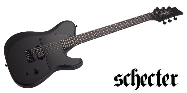 SCHECTER / PT Black Ops Satin Black Open Pore