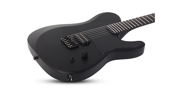 SCHECTER / PT Black Ops Satin Black Open Pore画像2
