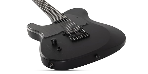 SCHECTER / PT Black Ops LH Satin Black Open Pore画像2