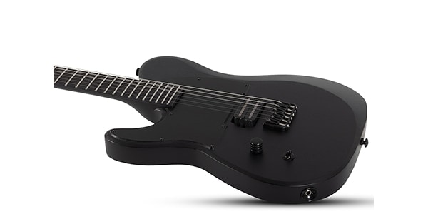SCHECTER / PT Black Ops LH Satin Black Open Pore画像3