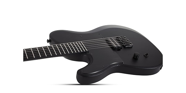 SCHECTER / PT Black Ops LH Satin Black Open Pore画像4