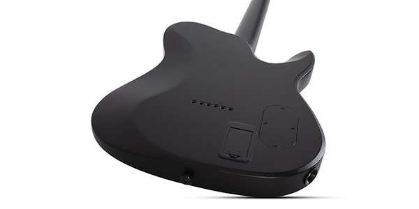 SCHECTER / PT Black Ops LH Satin Black Open Pore画像6