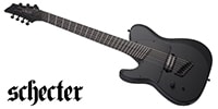SCHECTER / PT-7 MS Black Ops LH Satin Black Open Pore