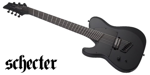 SCHECTER ( シェクター ) / PT-7 MS Black Ops LH Satin Black Open Pore