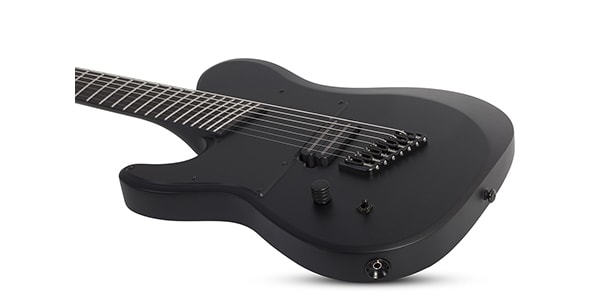 SCHECTER ( シェクター ) / PT-7 MS Black Ops LH Satin Black Open Pore画像3