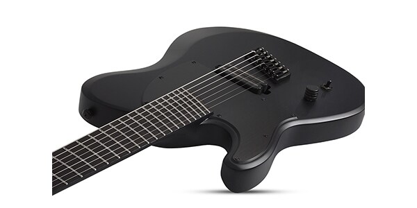 SCHECTER ( シェクター ) / PT-7 MS Black Ops LH Satin Black Open Pore画像4