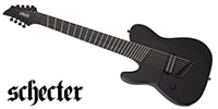 SCHECTER / PT-8 MS Black Ops LH Satin Black Open Pore