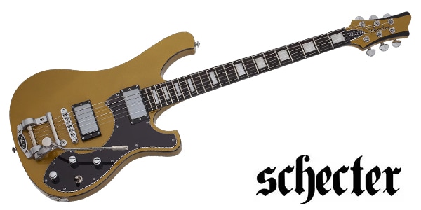 SCHECTER ( シェクター )  / Stargazer-6 Vibrato Metallic Gold
