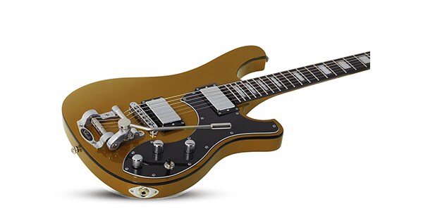 SCHECTER ( シェクター )  / Stargazer-6 Vibrato Metallic Gold画像2